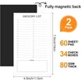TRAHOOGrocery List Pad for Fridge, 2 Pack Notepads for