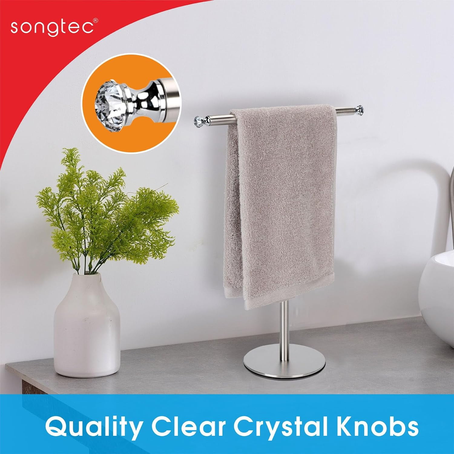 Finger towel holder sale