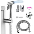 TRAHOOHandheld Bidet Sprayer KitStainless Steel Douche Muslim Shower