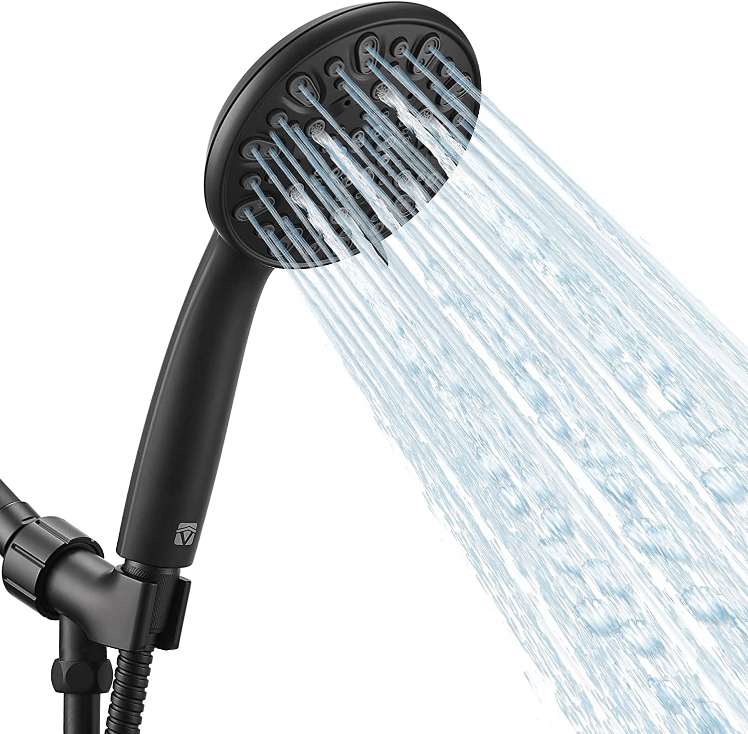 TRAHOOHigh Pressure Handheld Shower Head 7Spray Setting Showerhead