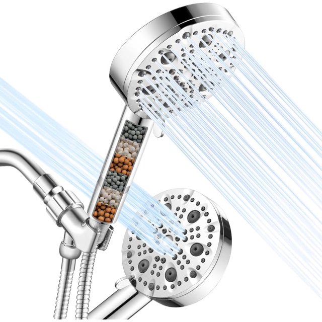 TRAHOOHigh Pressure Handheld Shower Head, 9 Modes Powerful Water Spray
