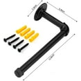 TRAHOOIndustrial Pipe Kitchen Paper Towel Holder, Heavy Duty DIY