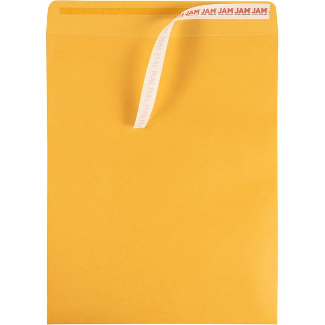 TRAHOOJAM PAPER 11 1/2 x 14 1/2 Open End Catalog Commercial Envelopes with Peel and Seal