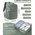 TRAHOOLarge Travel Backpack Carry On Flight Approved Carry On Backpack