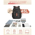 TRAHOOLarge Travel Backpack for Women Men,Laptop Backpack Flight