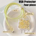 thumbnail image 2 of 3-Pack Braided Nylon Fast Charging Cable For IPhone/iPad – 8 Pin – 1m/2m/3m Options 2 of 4