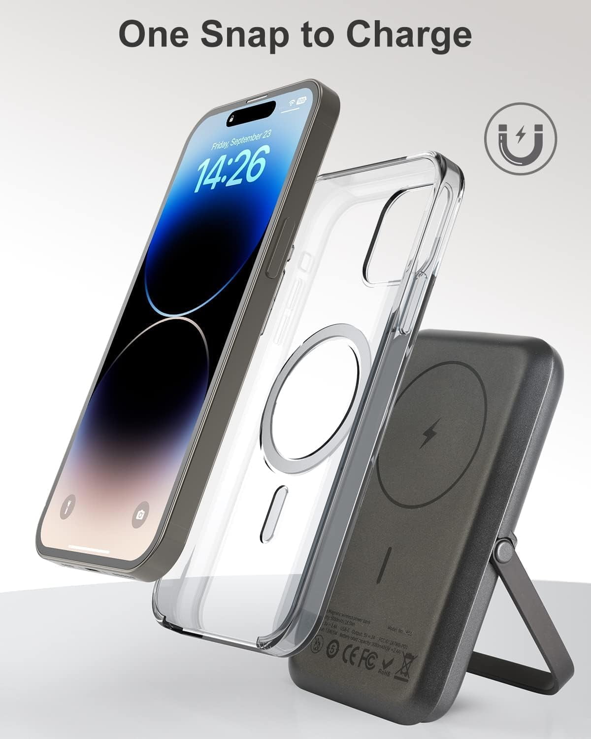 Battery Pack PD 20W for MagSafe 5000mAh Wireless