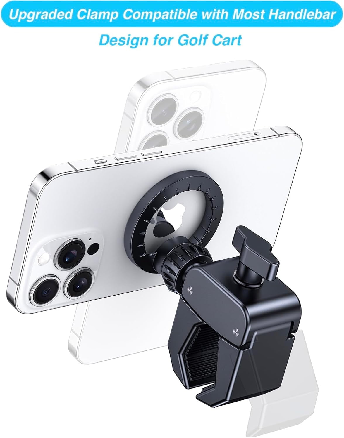 RAM Apple iPhone 4 Rail Mount for Golf Carts & Trolleys (sku 7563)