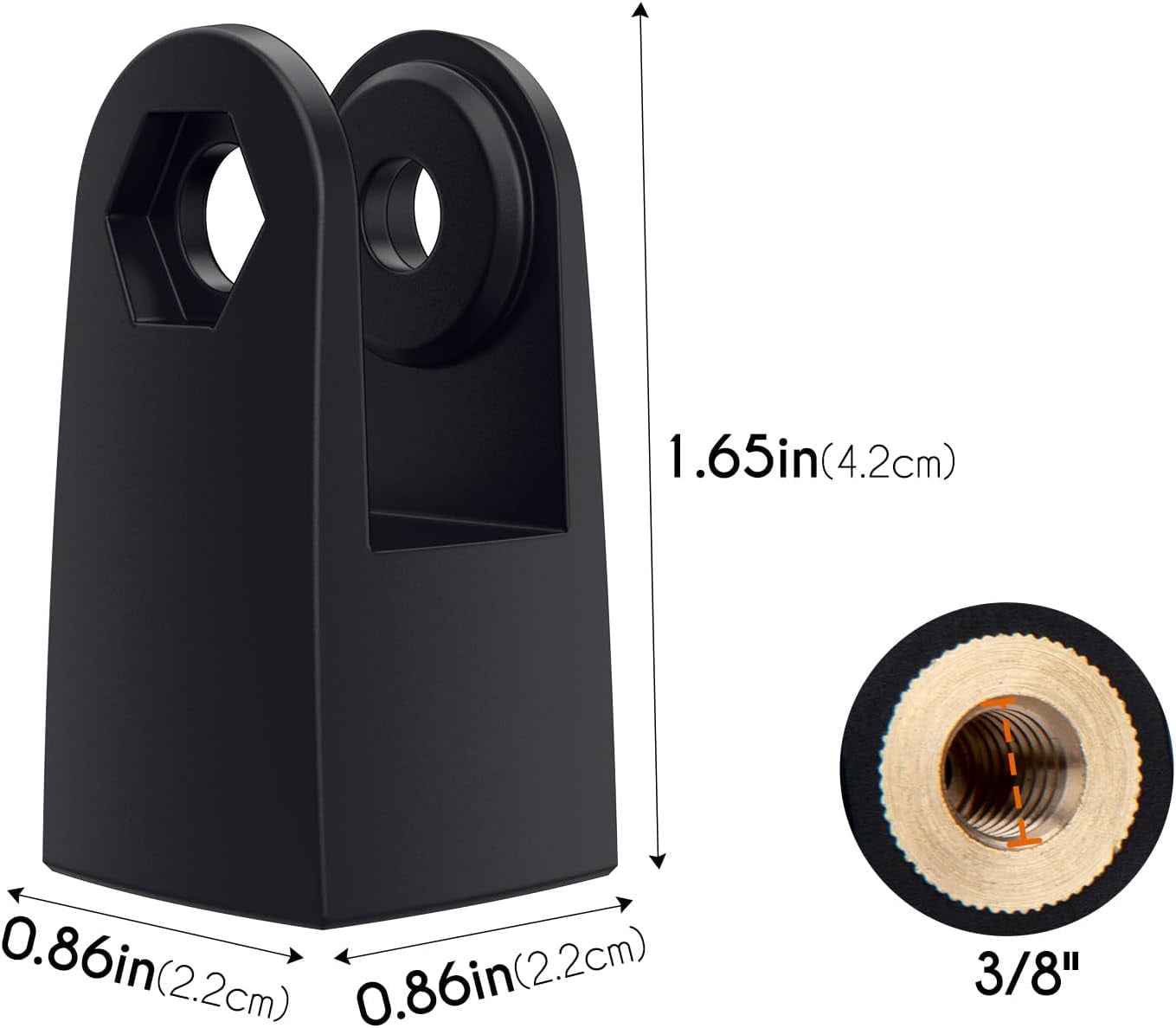 TRAHOOMicrophone Mount Adapter for HyperX QuadCast, Replacement for