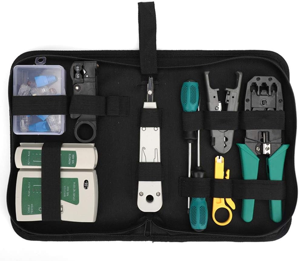 Tool Kit Cable Repair Maintenance Tool Set 12 in 1