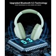 TRAHOOOver Ear Wireless Bluetooth Headphones, 20H Playtime Wireless