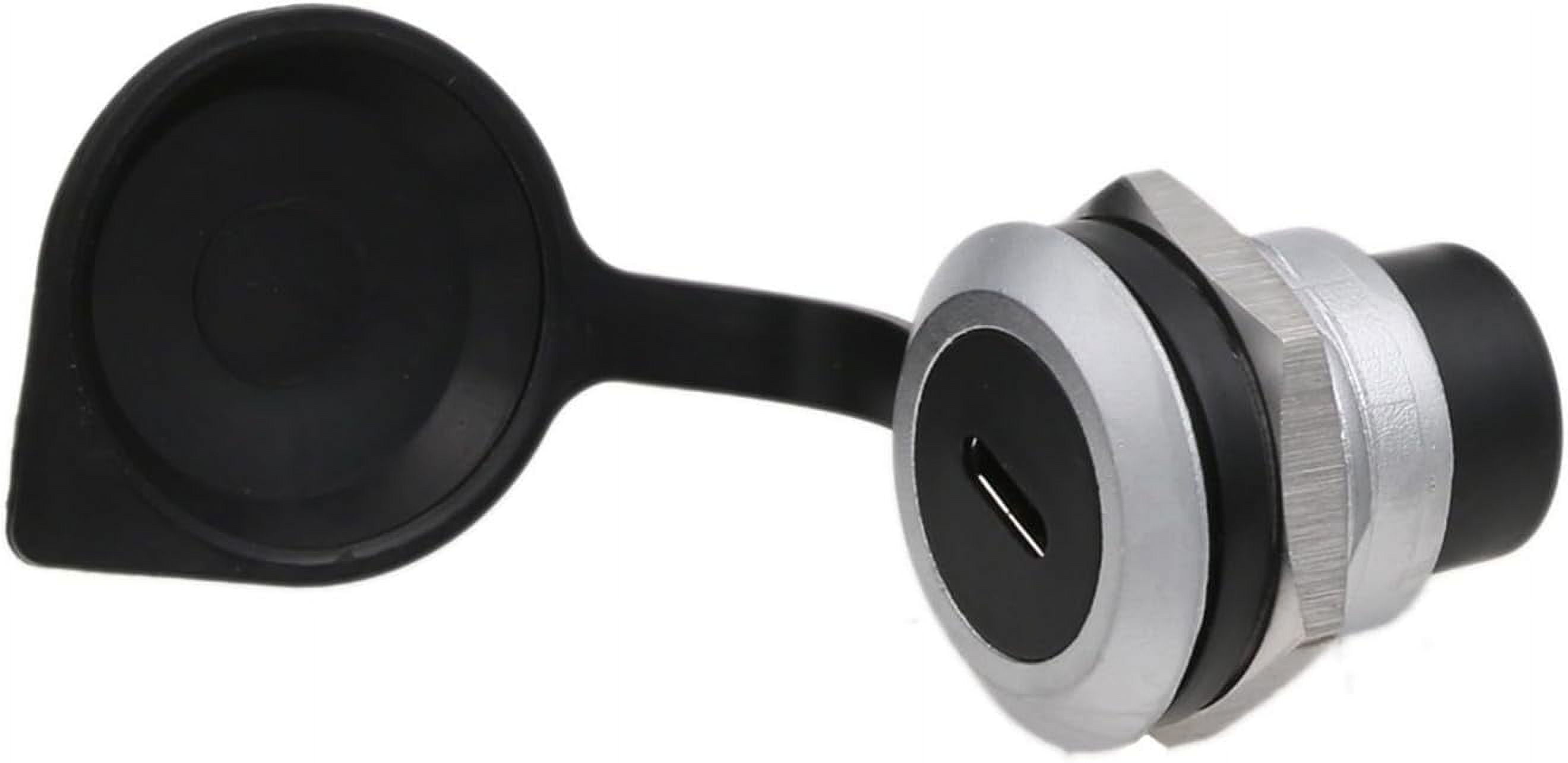 TRAHOOPanel Mount USB C TypeC Coupler Waterproof Circular Connector
