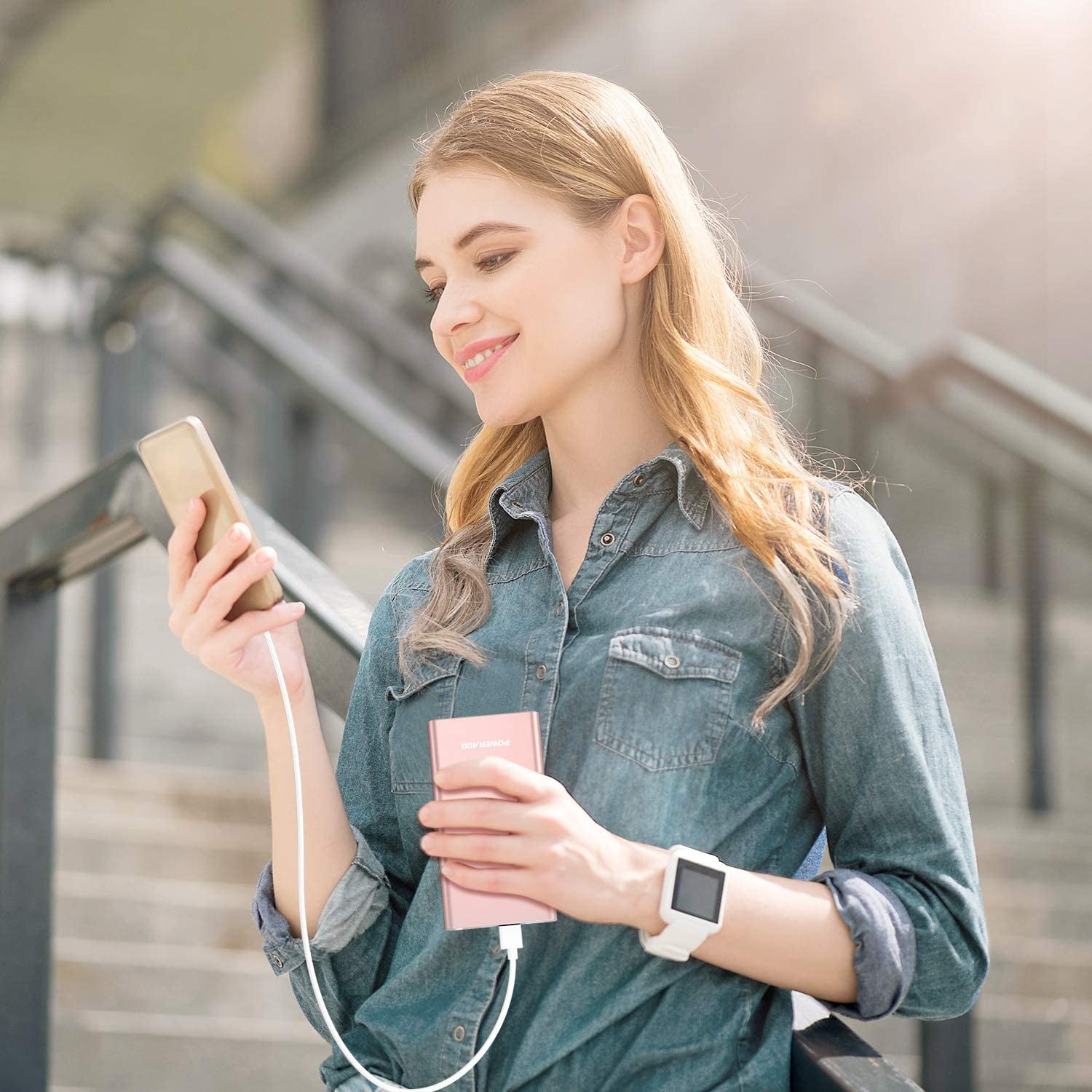 TRAHOOPilot 4GS Portable Charger 12000mAh Fast Charging Power Bank