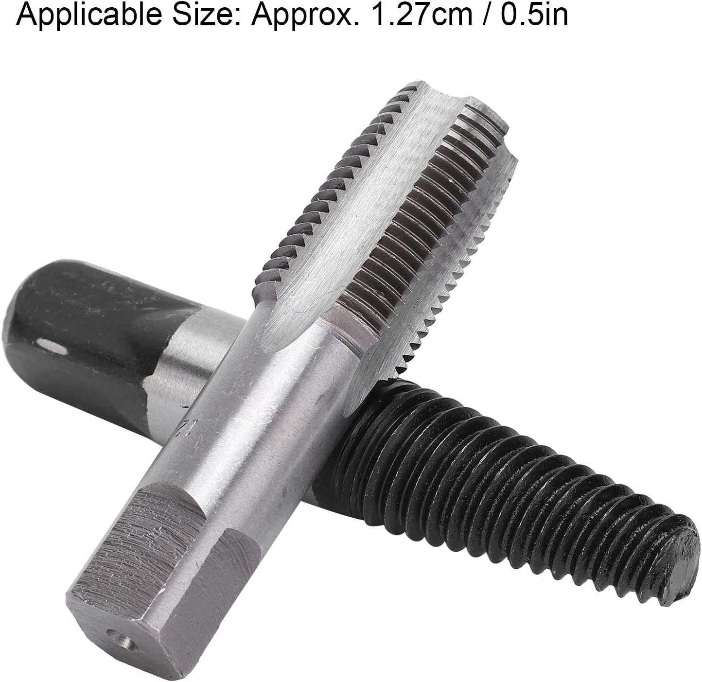 TRAHOOPipe Tap Set Broken Pipe Extractor 1/2 inch Thread Broken