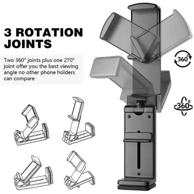 TRAHOOPlane, Train Air Vent Phone Mount,Stable & Secure,360°Rotation