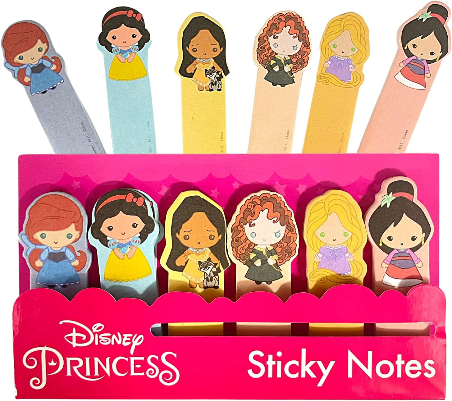 TRAHOOPrincess Sticky Notes Set Girl Back to School Supplies 2024
