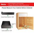 TRAHOOPull out Organizer, 1 Pack Slide out Drawers for Kitchen