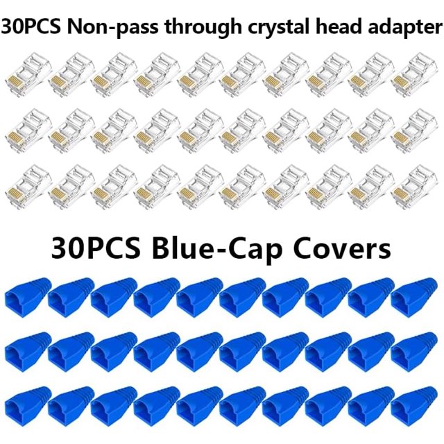 TRAHOORJ45 Crimp Tool Kit Crimping set Cut and Strip Network