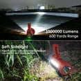 TRAHOORechargeable Spotlight Flashlight, 1000,000 lumens 600 Yards
