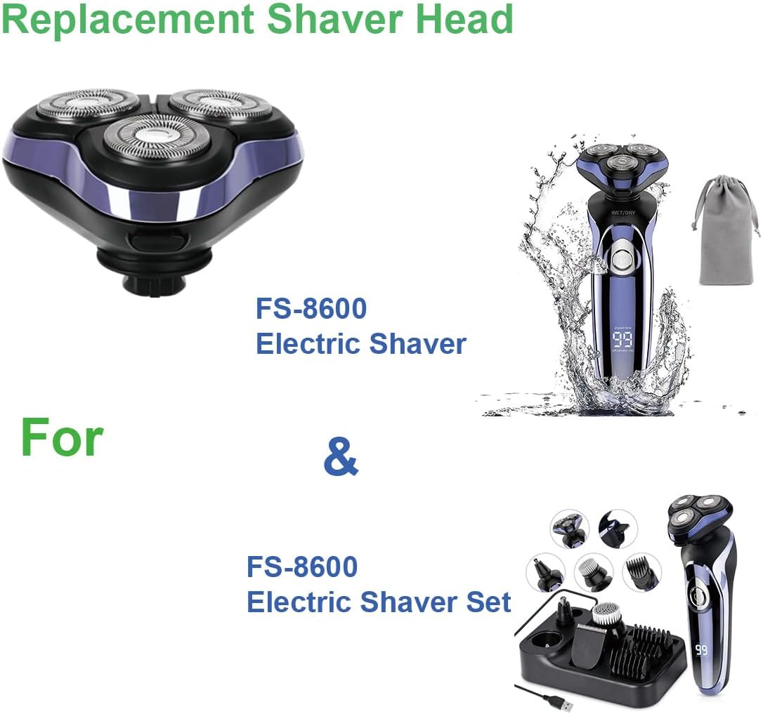 TRAHOOReplacement Shaver Head for Series FS8600 Electric Shaver