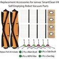 thumbnail image 1 of TRAHOO-Replacement Spare Accessories for ionvac SmartClean V4 Self Emptying Robot Vacuum Cleaner 2 Main Brush 6 Side Brush 6 HEPA Filter 4 Dust Bags Parts (18 Pack), 1 of 2