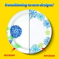 TRAHOORound Disposable Paper Plates for All Occasions New & Improved