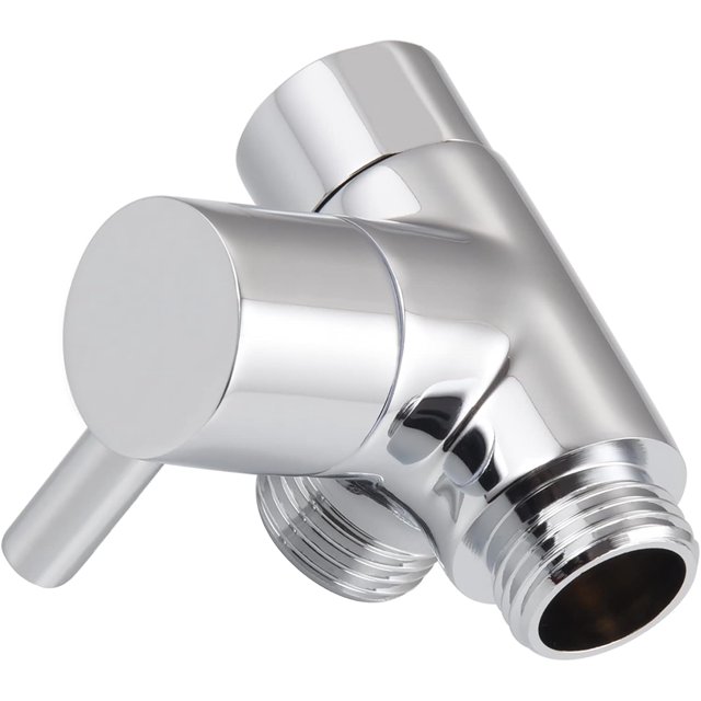 TRAHOOShower Arm Diverter Valve for Hand Showerhead and Fixed