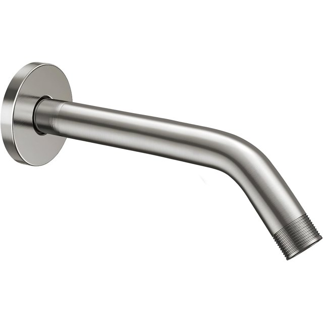TRAHOOShower Arm with Flange and Teflon Tape, 10Inches Wall Mounted