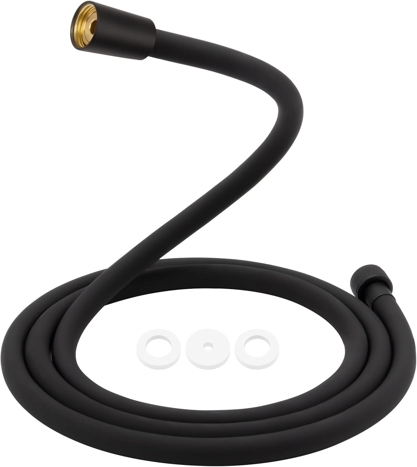 TRAHOOShower Hose 59 Inches, Handheld Shower Hose Extra Long, Flexible