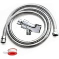 TRAHOOShower Hose, 79 Inch Expandable Shower Hose Extra Long Bathing