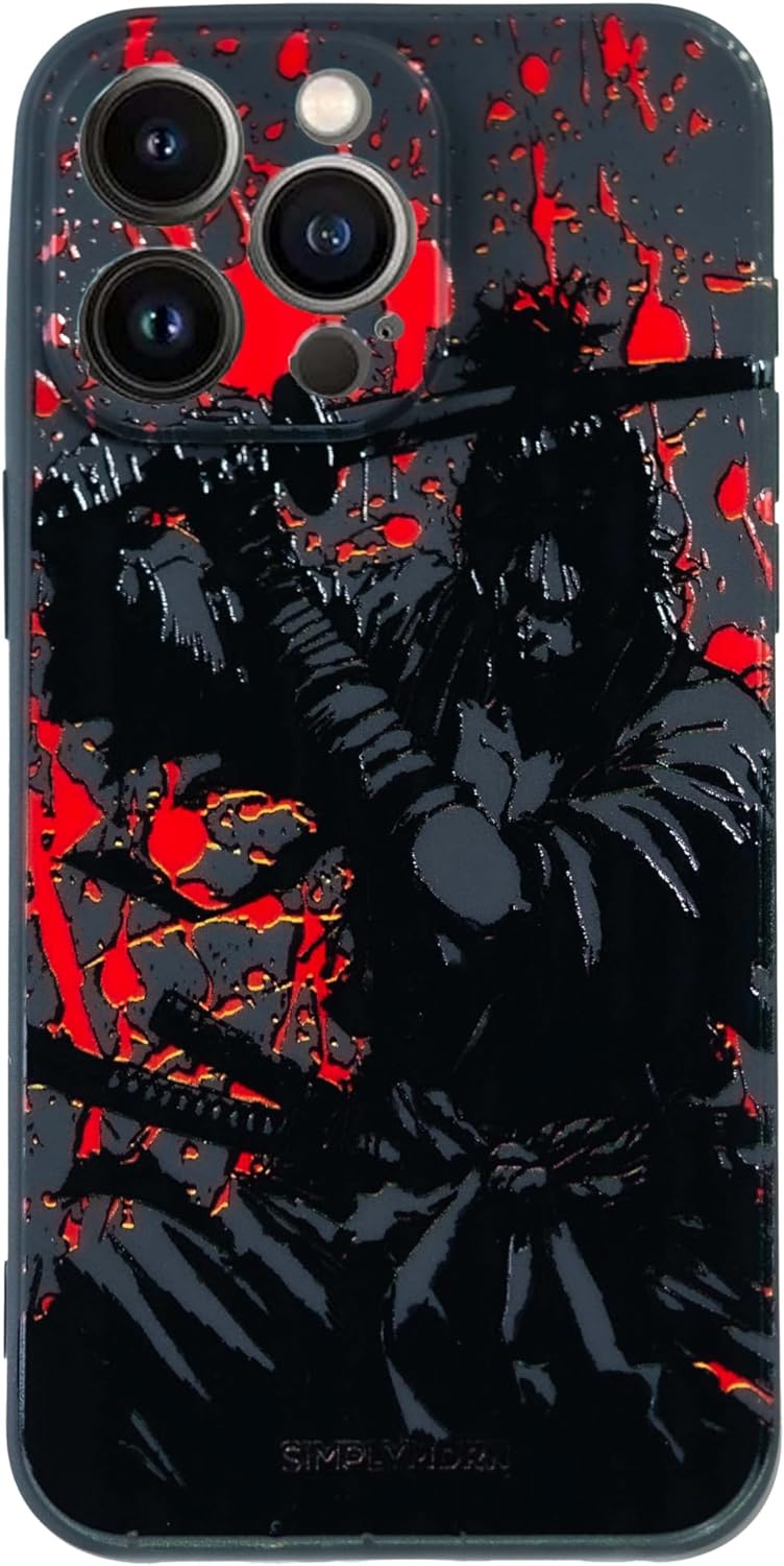 TRAHOOSlim for iPhone 15 Pro Max Case Warrior Design Cool Case for