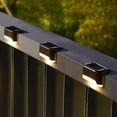 TRAHOOSolar Deck Lights Outdoor 16 Pack, Solar Step Lights Waterproof