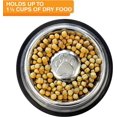 TRAHOOStainless Steel Slow Feed Bowl NonTip & NonSkid Stops Dog