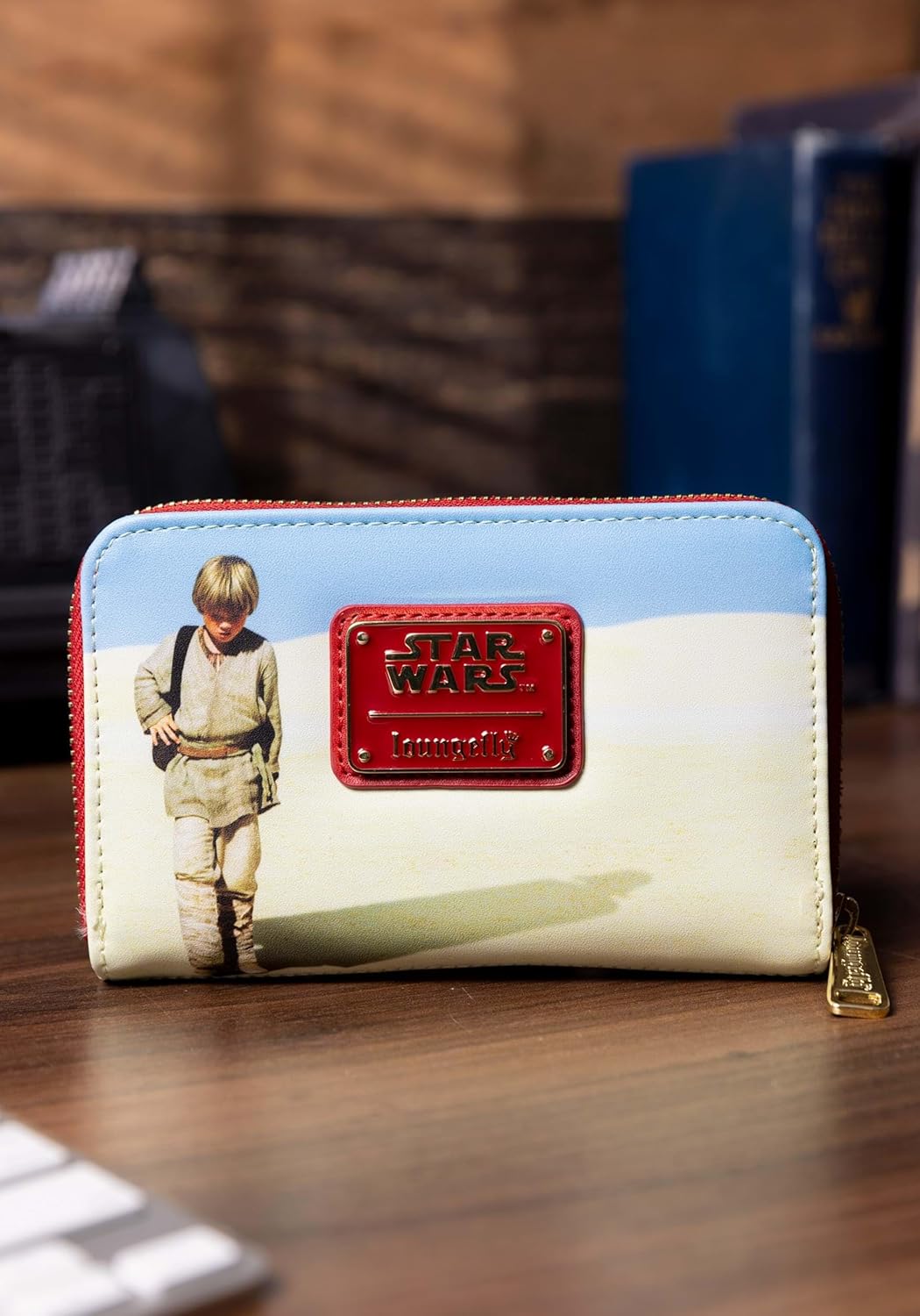 TRAHOOStar Wars Scenes Series Phantom Menace Zip Wallet Standard