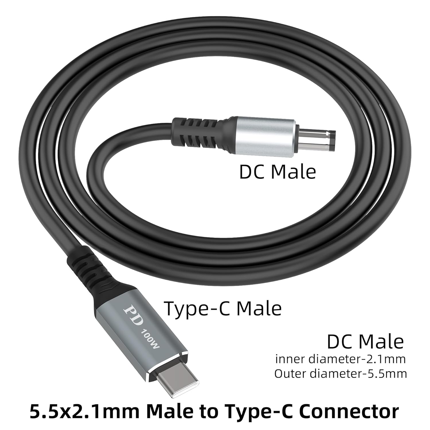 TRAHOOStarlink Mini USB C to DC Power Cord, Type C Input to DC 20V 5A