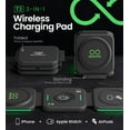 TRAHOOT3 TriCharge Wireless Charging Pad 3in1 Charging Station