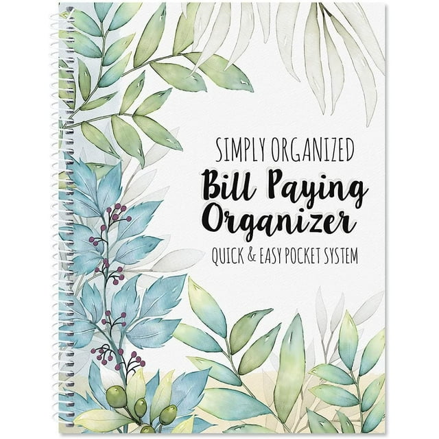 TRAHOOThe Best Days Bill Paying Organizer Book Personal Account book