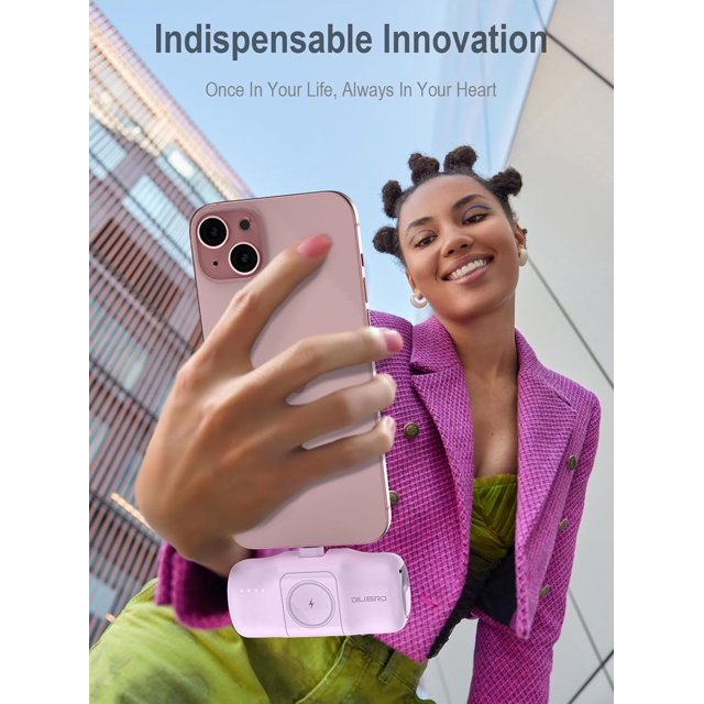 TRAHOOTravel Essentials Small Portable Charger for iPhone 15 pro