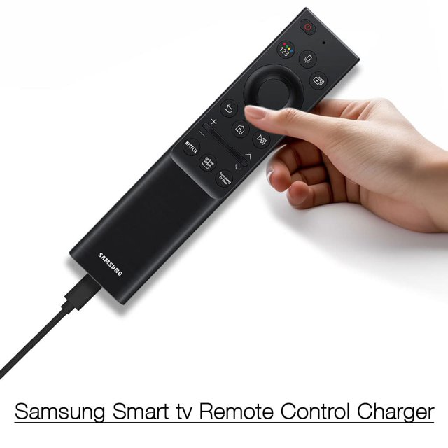 TRAHOOTypeC Samsung Smart tv Remote Control Charger Cable Compatible