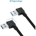 TRAHOOUSB 3.0 Extension Cable Short SuperSpeed USB Cable Extender USB