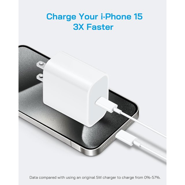 TRAHOOUSB C Charger for i Phone 16 15 Charger Fast Charger, 20W USB C