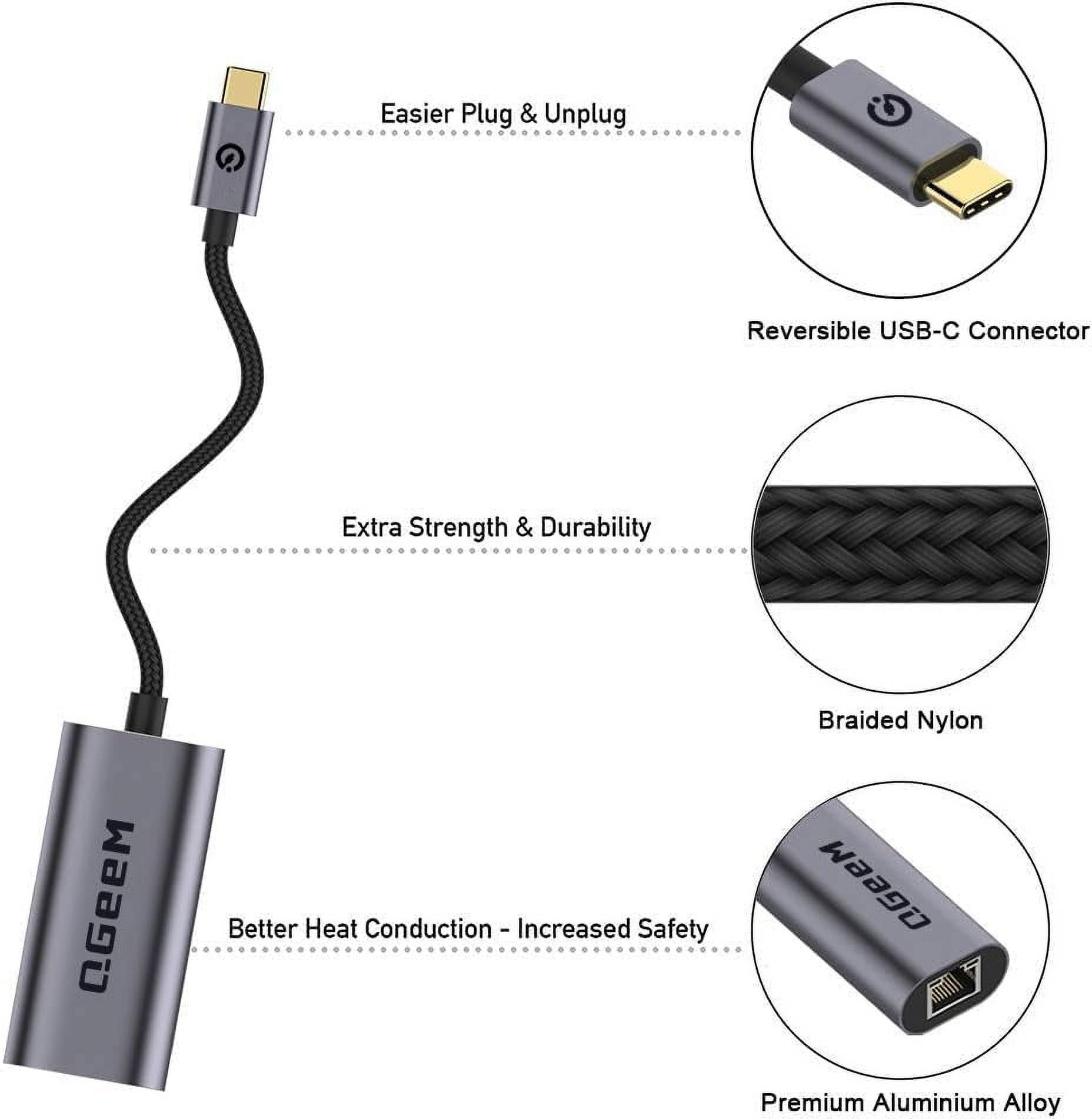 TRAHOOUSB C to Adapter, Gigabit to USB Type C