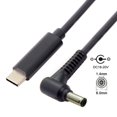 TRAHOOUSB C to DC 6.0x1.4mm Power PD 65W Charge Cable for Laptop