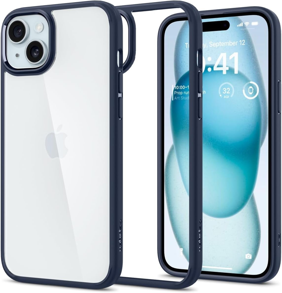 TRAHOOUltra Hybrid Designed for iPhone 15 Plus Case (2023) [Anti