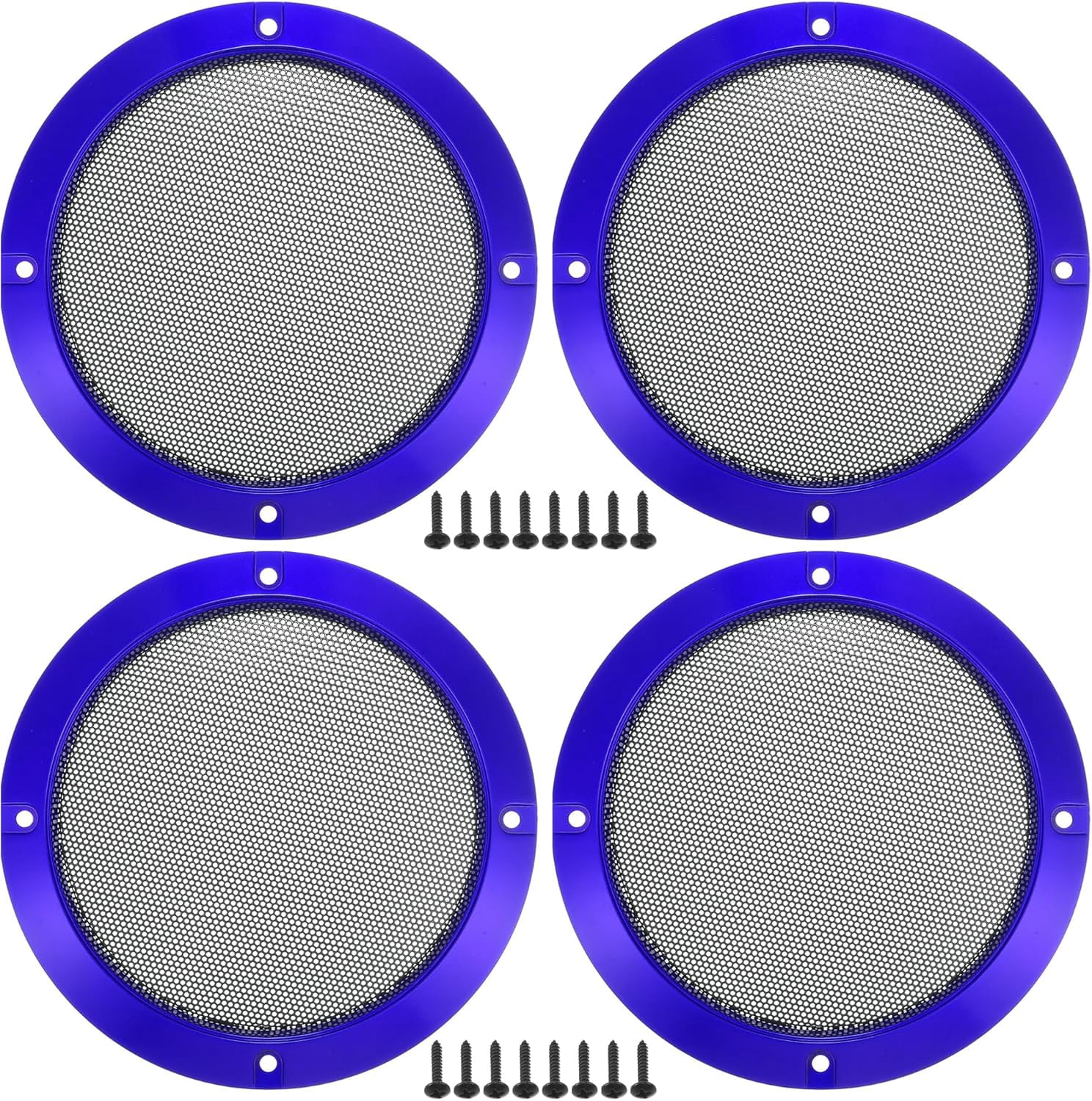 Metal Cabinet Guards WDONAY Speaker 12-Pack - 1.46 Inch Silver Metal  Cabinet Corner Guards Corner Protectors