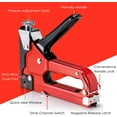 TRAHOOUpholstery Staple Gun Heavy Duty, 4 in 1 Stapler Gun with 6000