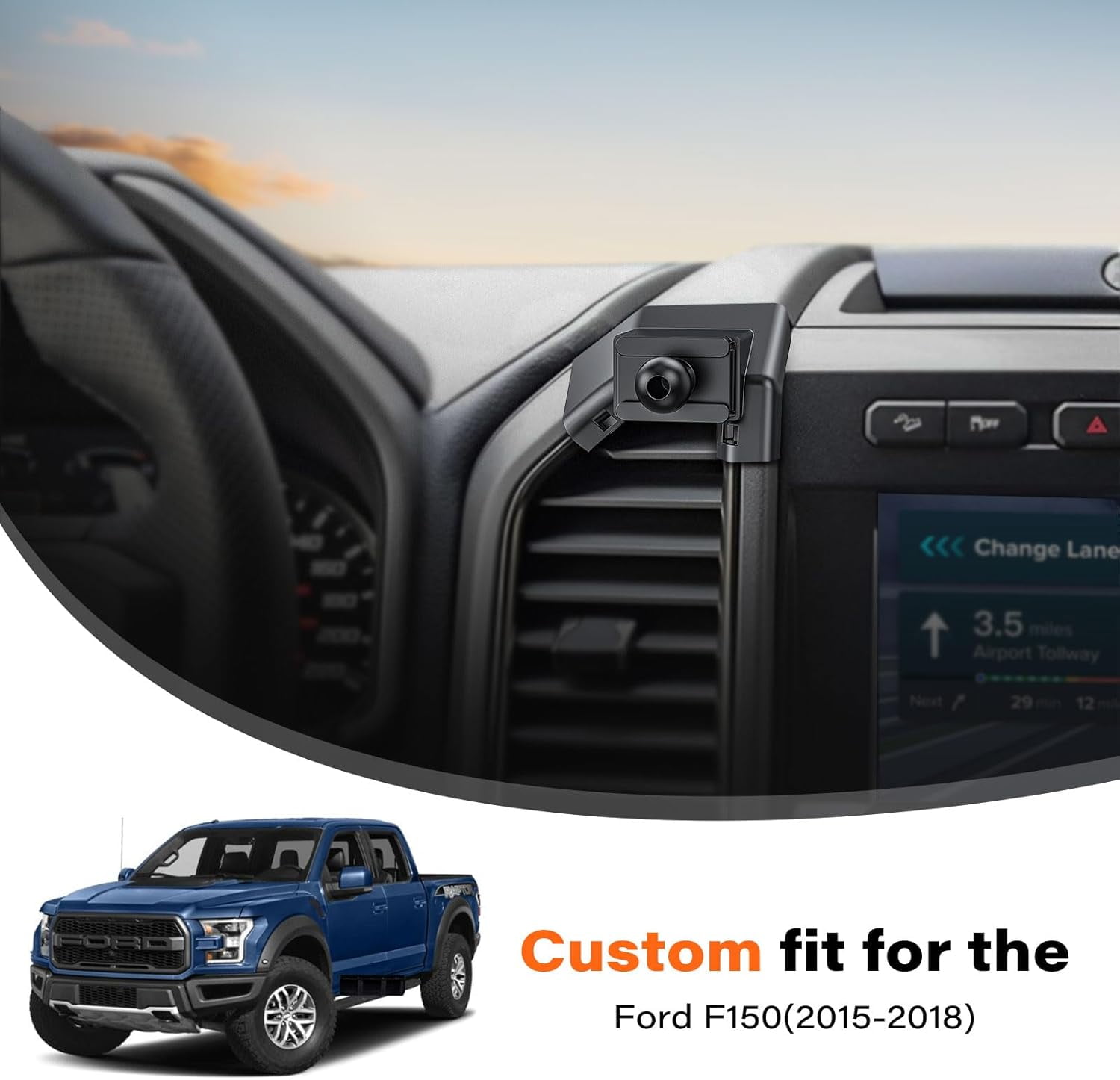 TRAHOOVent Phone Mount for Car, Ultra Stable Vent Mount Cell Phone