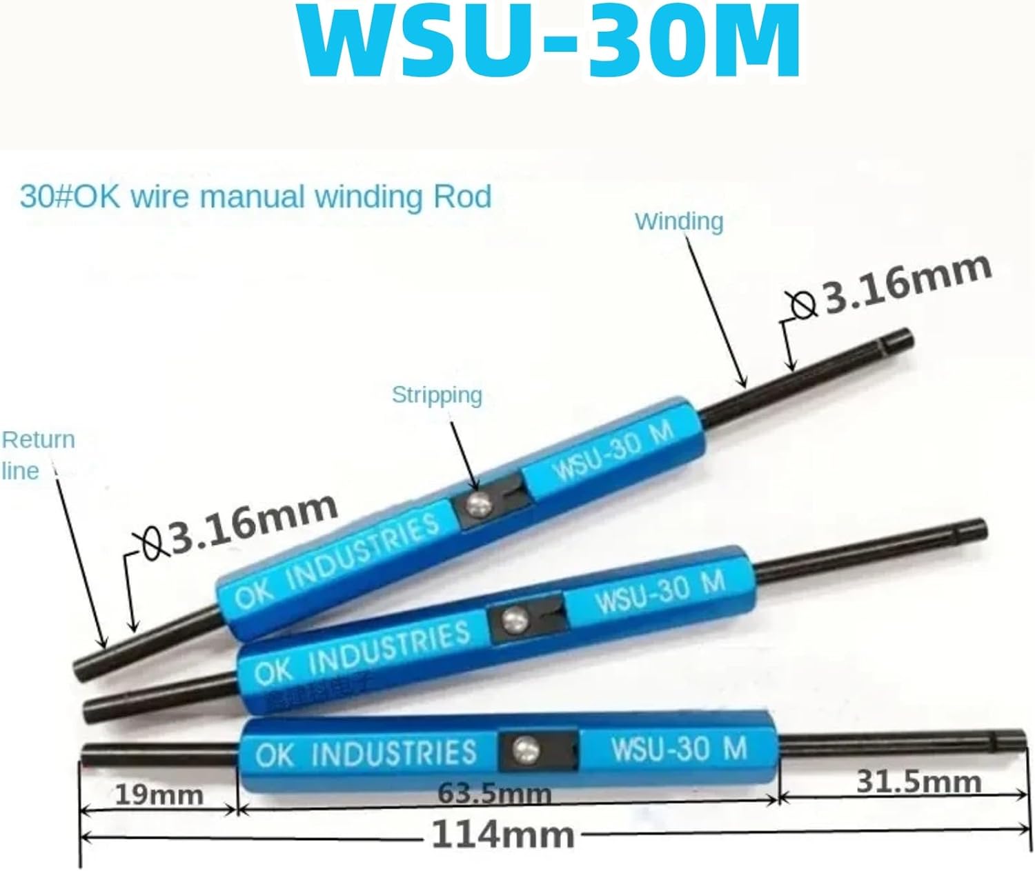 TRAHOOWSU30M Metal Wire Wrap Tool Multifunction Strip/Unwrapping