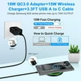 TRAHOOWireless Charger Pad Compatible for Motorola Moto G Stylus 5G