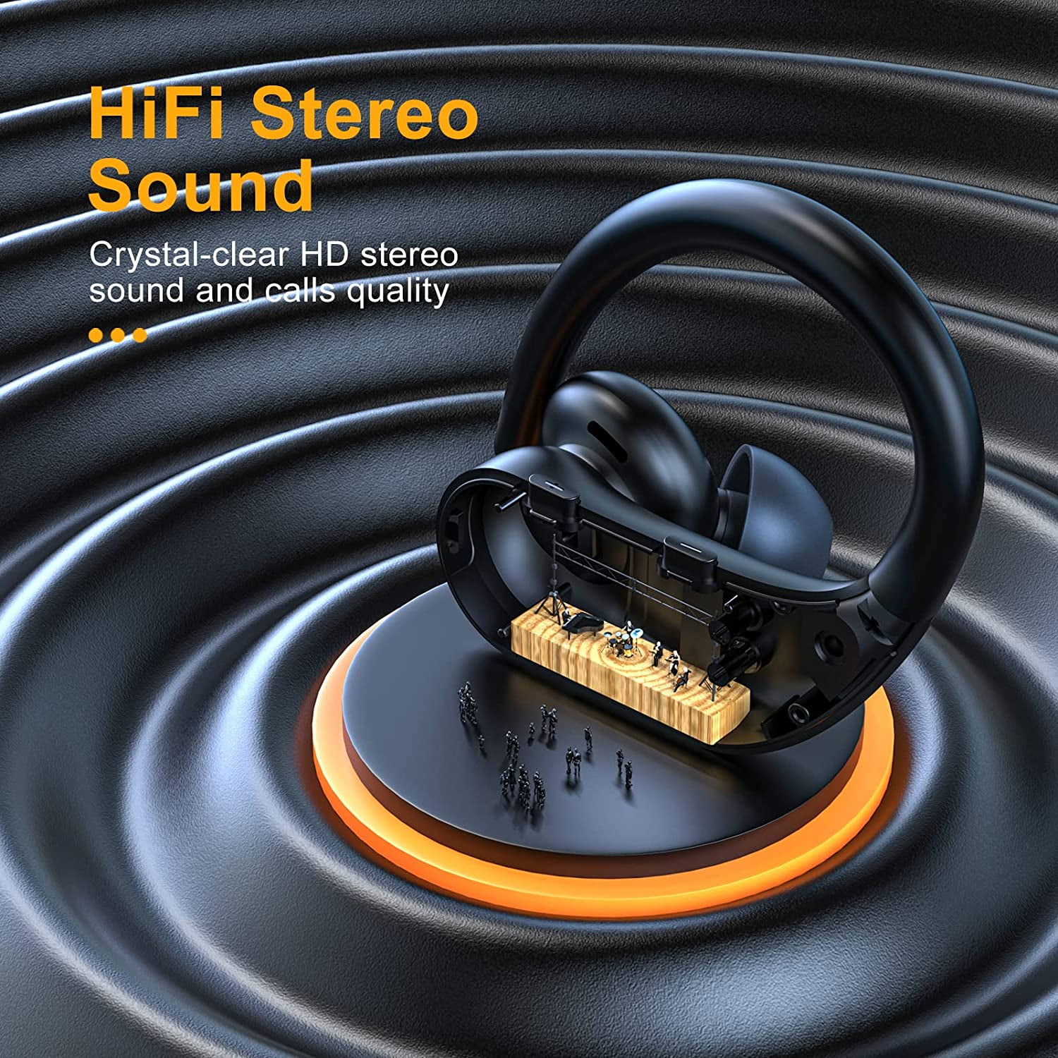 TRAHOOWireless Earbuds Bluetooth Headphones 130Hrs Playtime with